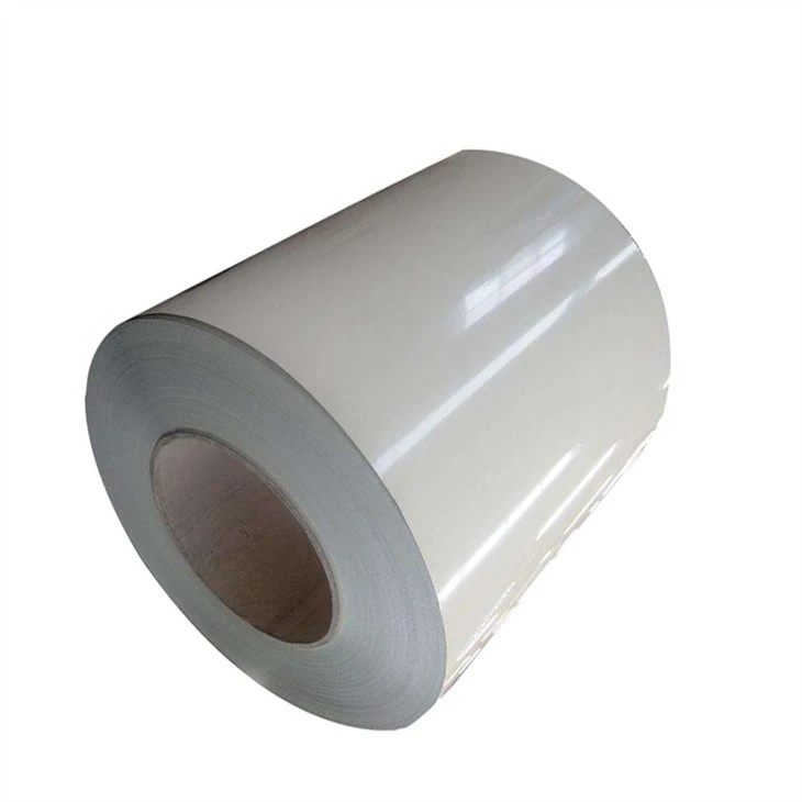 Gulungan Bersalut Warna Prepainted Aluzinc Steel Coil Metal Roofing GL PPGL Sheet Untuk Rumah